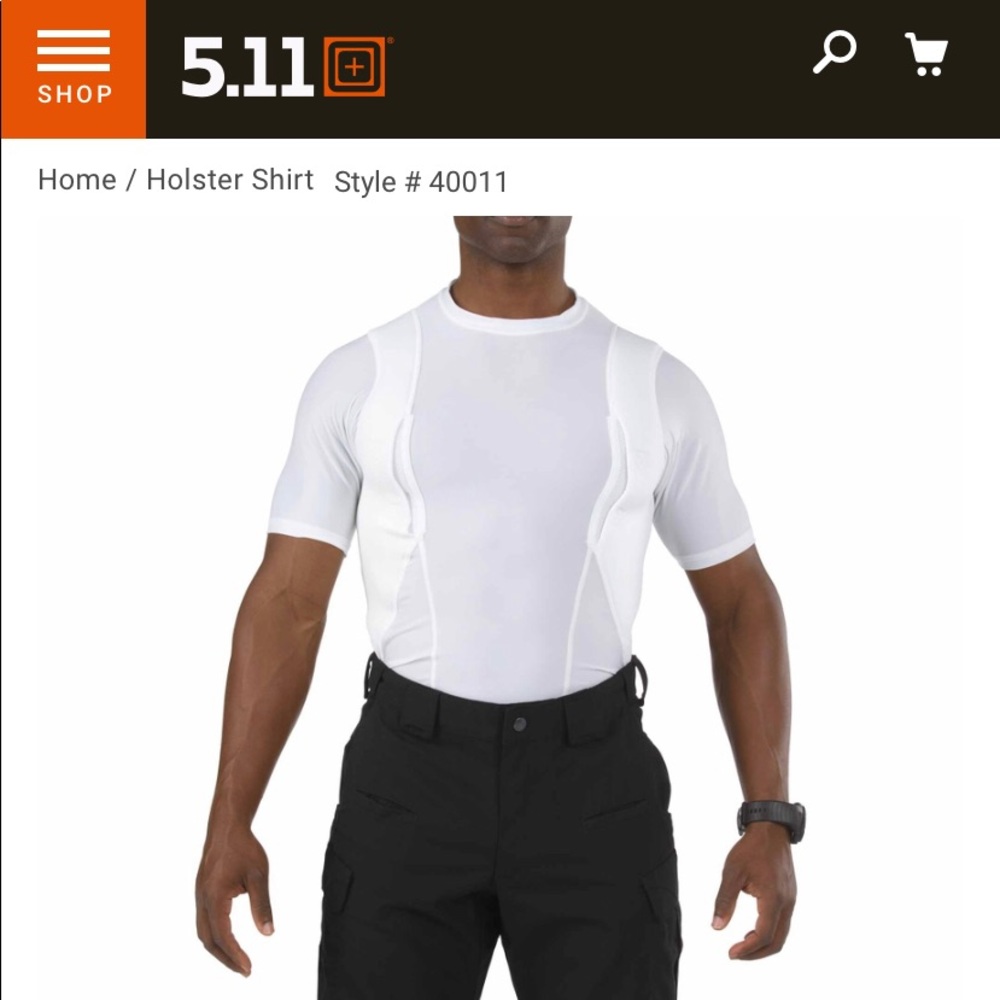 5.11 Tactical Series Concealed Carry Shirt Size M